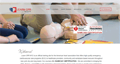 Desktop Screenshot of learncprnyc.com
